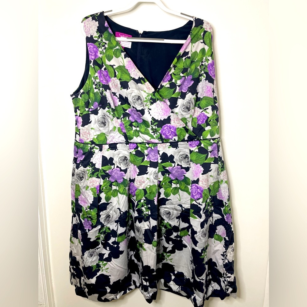 Talbots The Oprah Magazine Collection Floral Dress